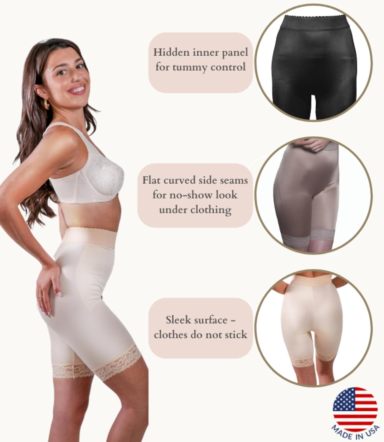Rago High Waist Leg Shaper for Women — image 4