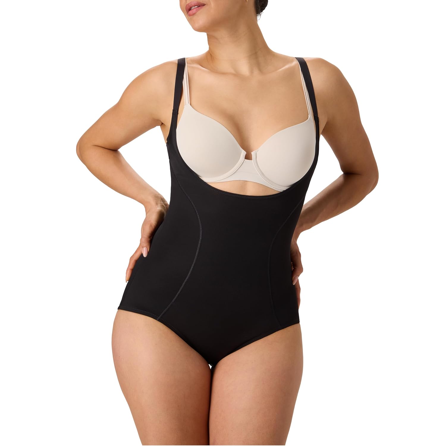 Maidenform Open Bust Shapewear Briefer for Women