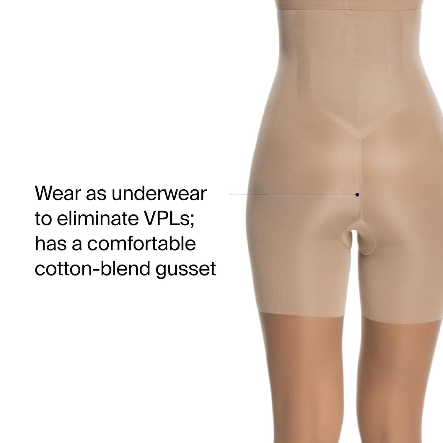 SPANX Original High-Waisted Footless Shaping Pantyhose — image 4