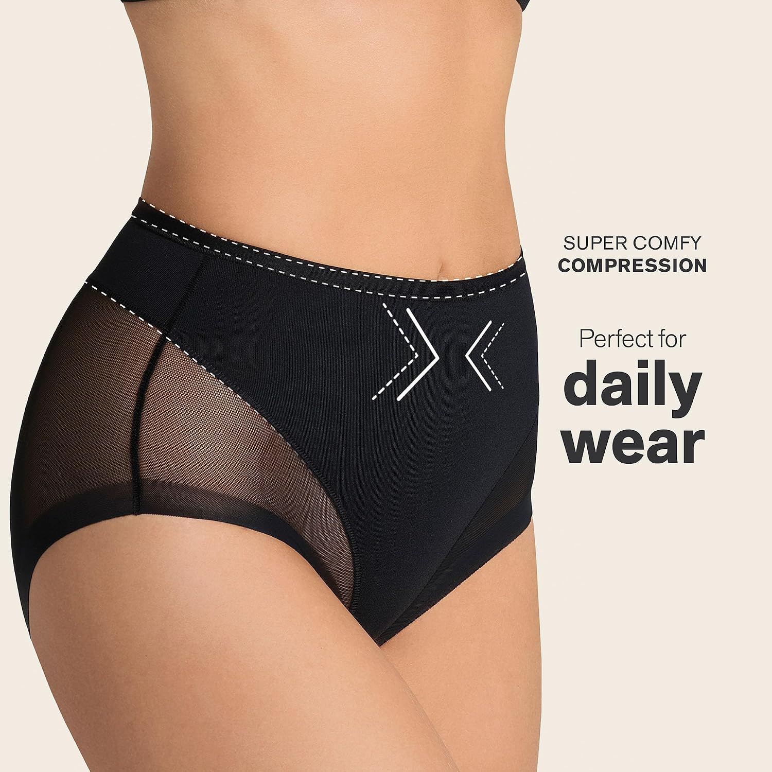 Leonisa High Waisted Tummy Control Shapewear Panties — image 4