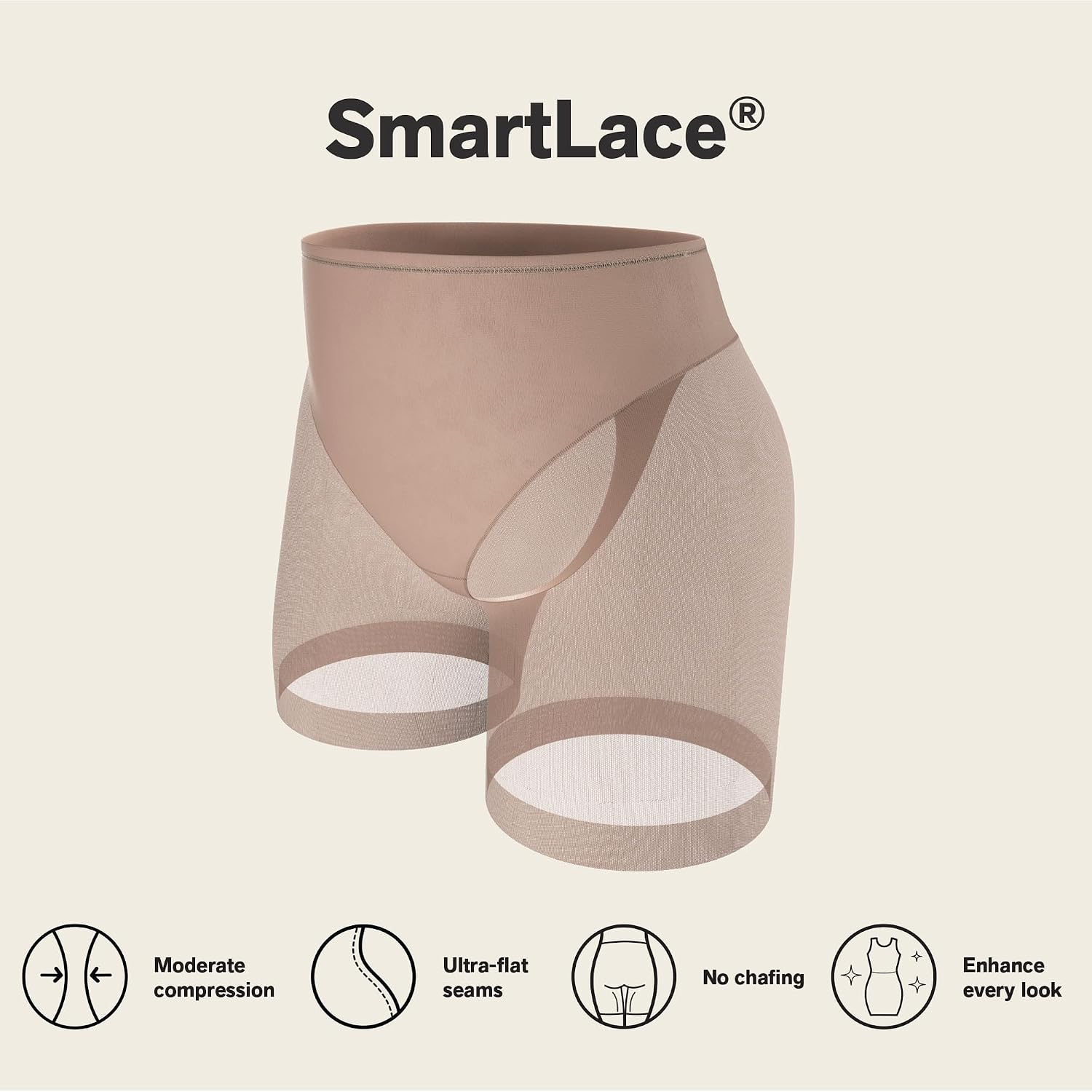 Leonisa Sheer Shaper Shorts for Women — image 4