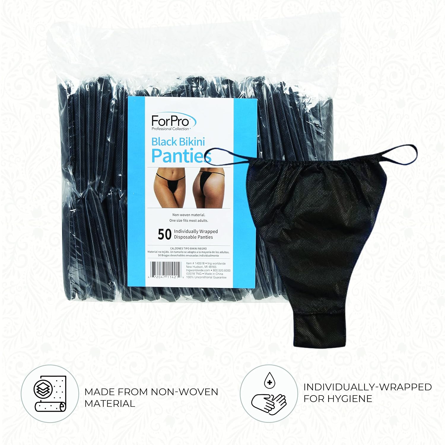 ForPro Disposable Non-Woven Bikini Panties — image 4
