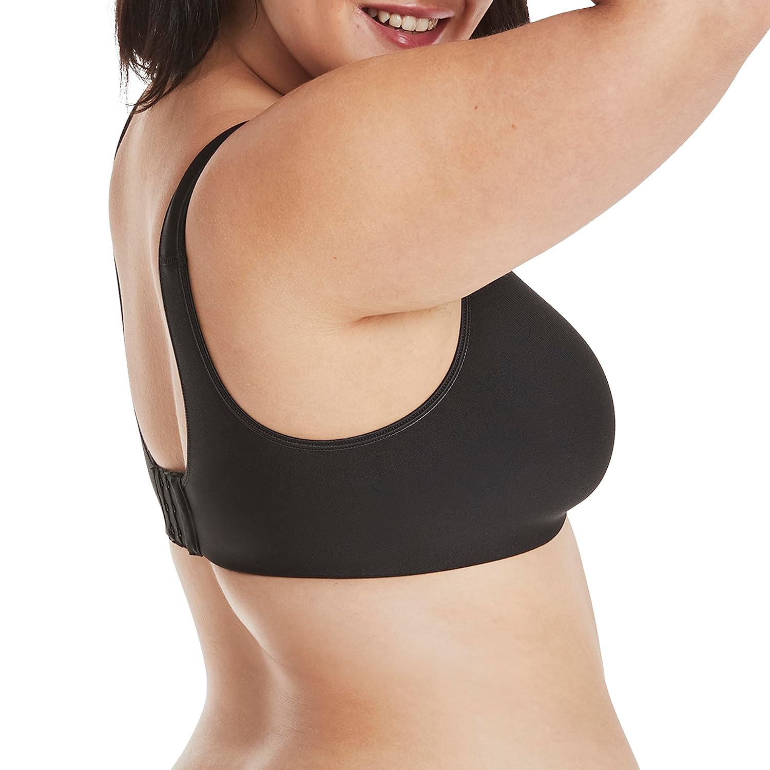 Hanes Women's Smooth Comfort Full-Coverage Wireless Bra — image 2