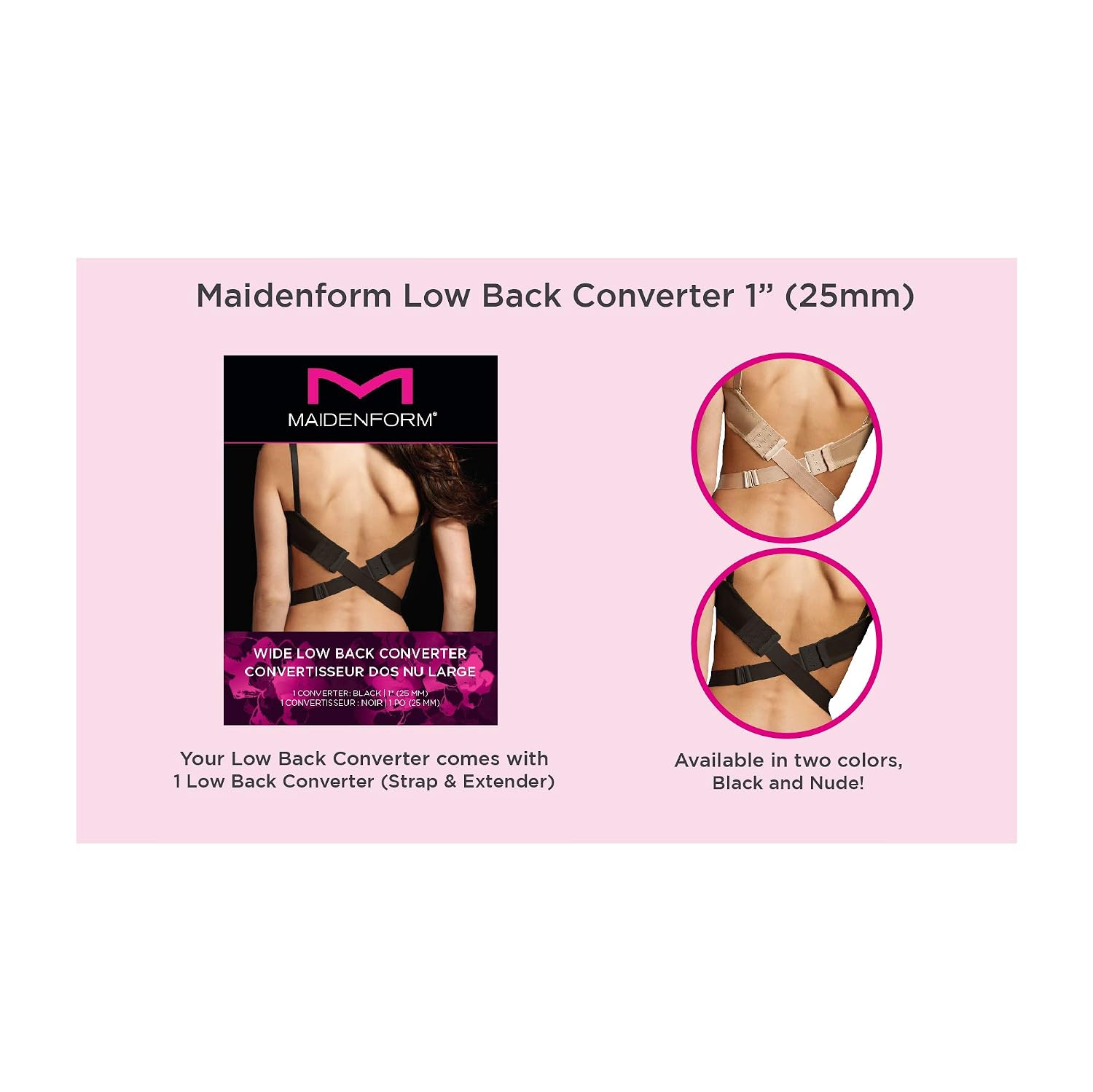 Maidenform Low Back Bra Converter — image 2