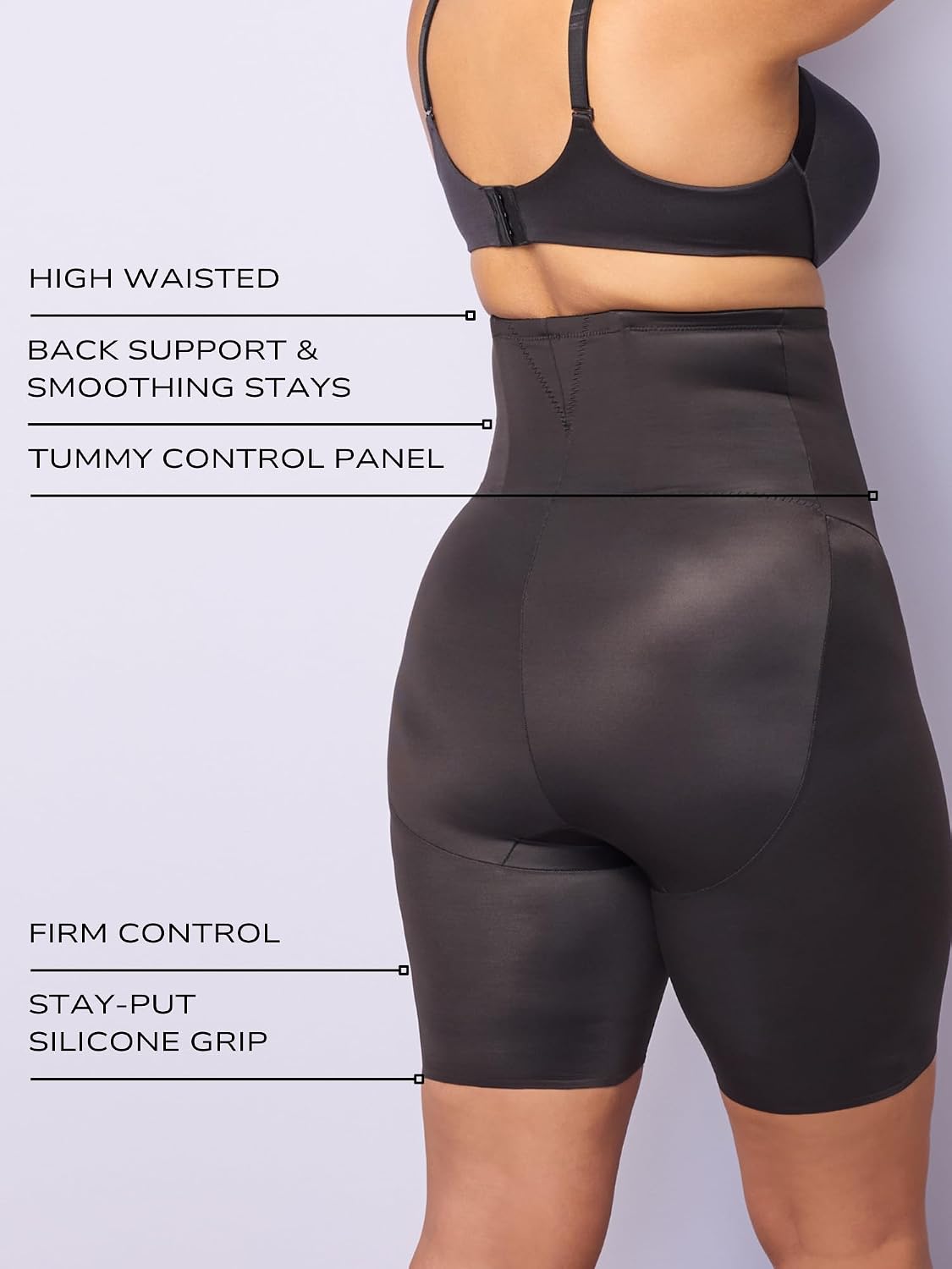 Naomi & Nicole Hi-Waist Thigh Slimmer Shapewear — image 4