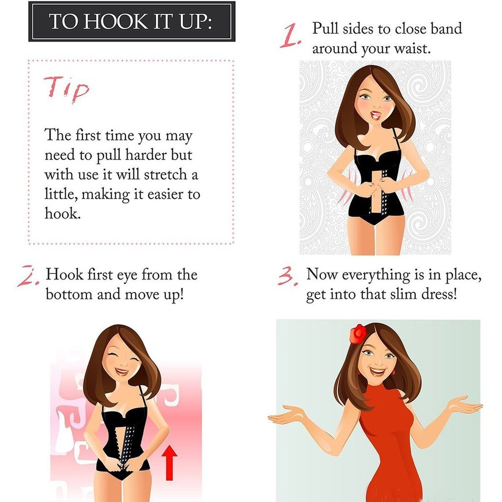 LYZ Waist Slimming Shapewear Body Shaper Girdle — image 5
