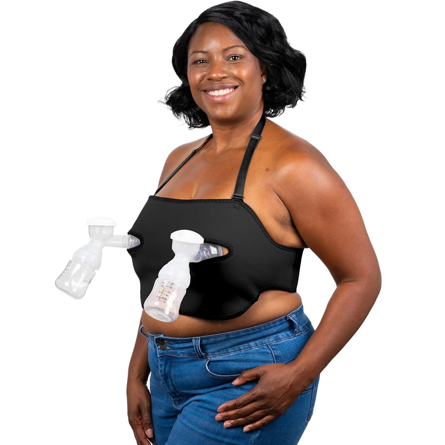 LaVie Hands-Free Pumping Bustier Bra