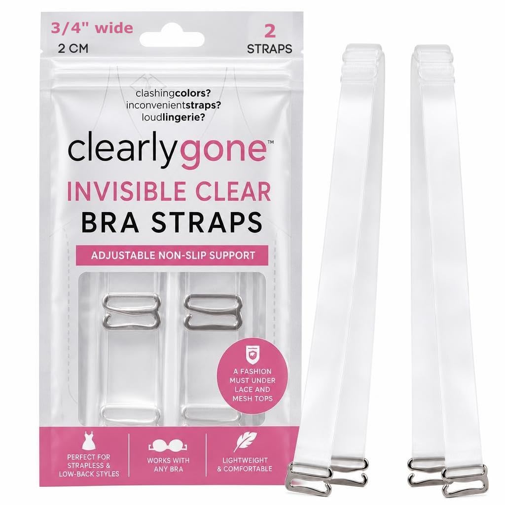 Fashion First Aid Clear Bra Straps
