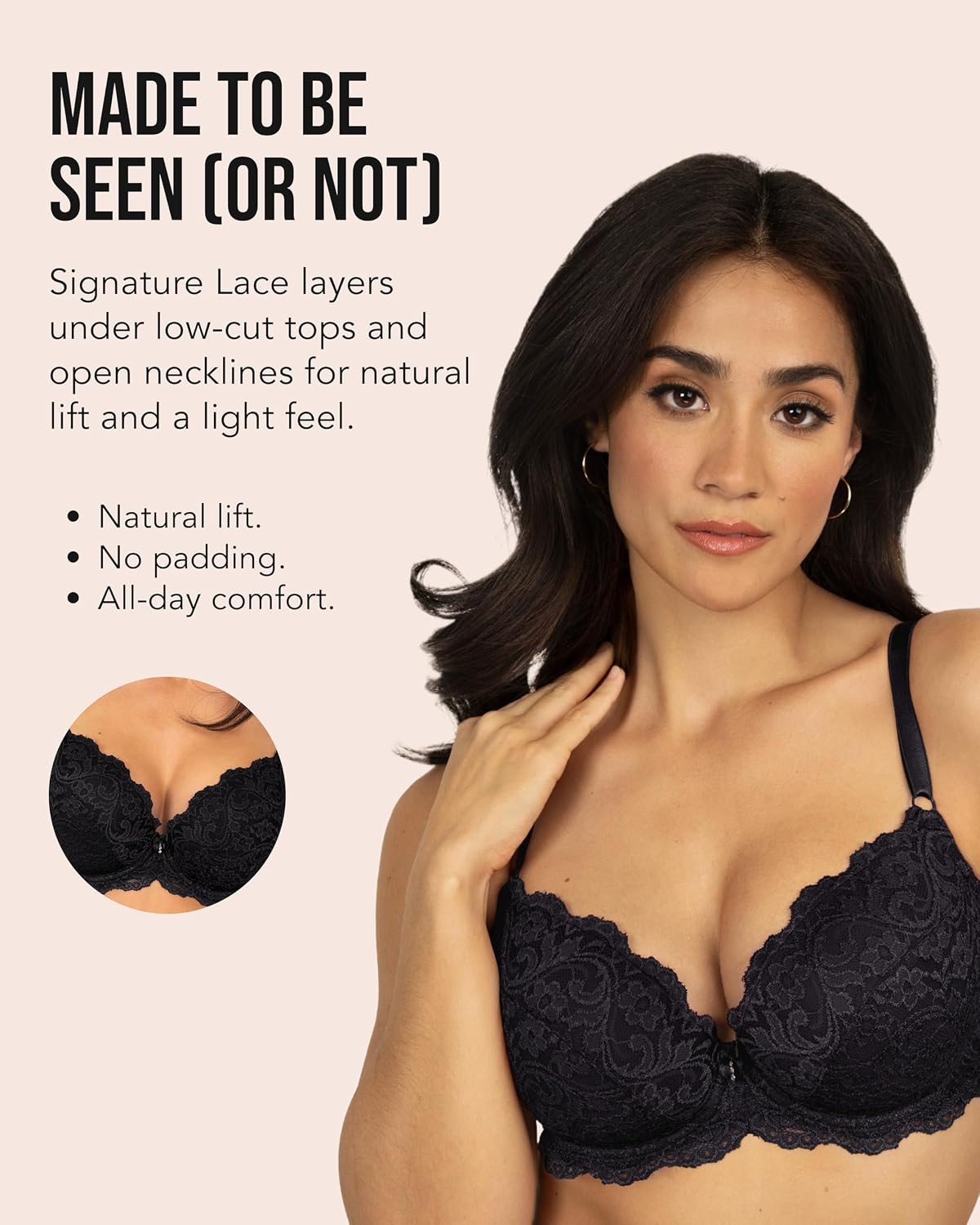 Smart & Sexy Women's Signature Lace Push-Up Bra — image 6