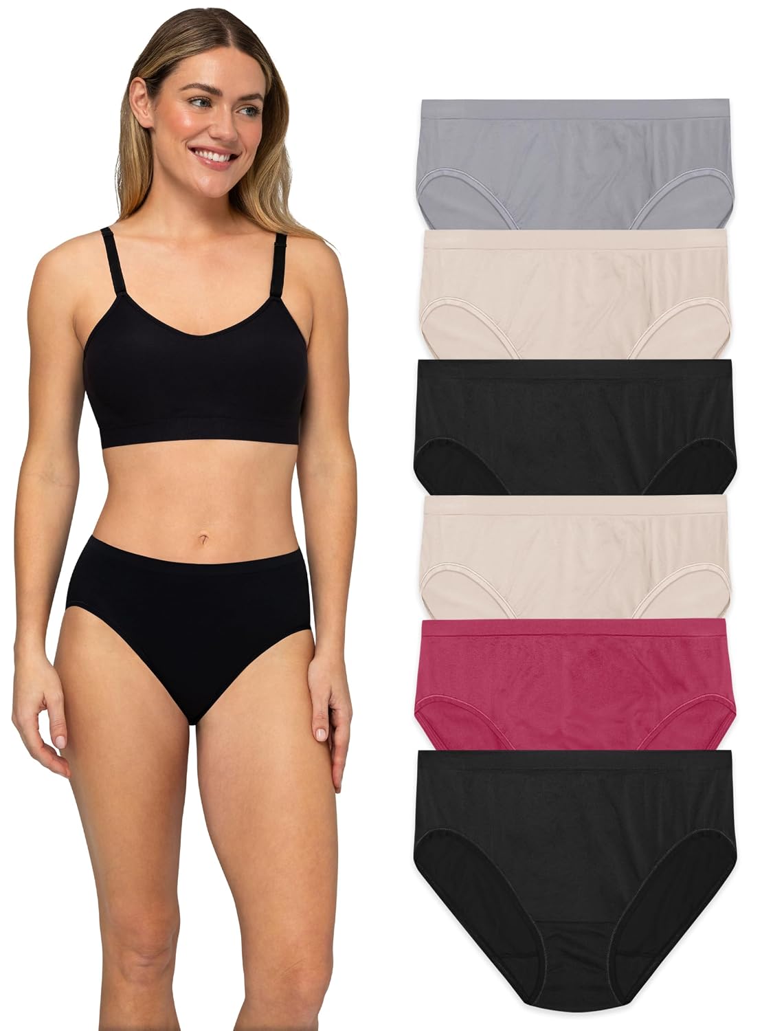 Fruit of the Loom No Show Seamless Underwear