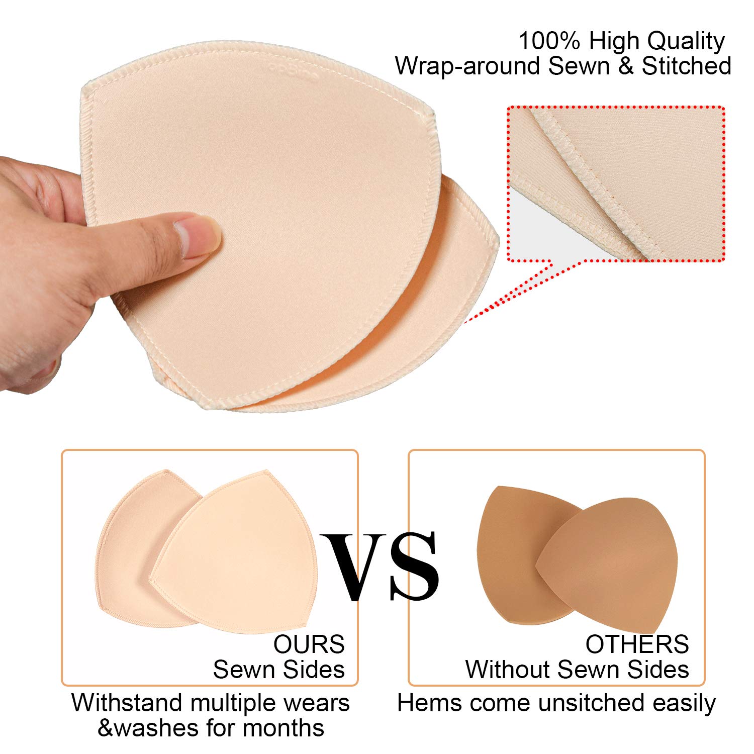 TopBine Removable Padded Bra Inserts — image 5