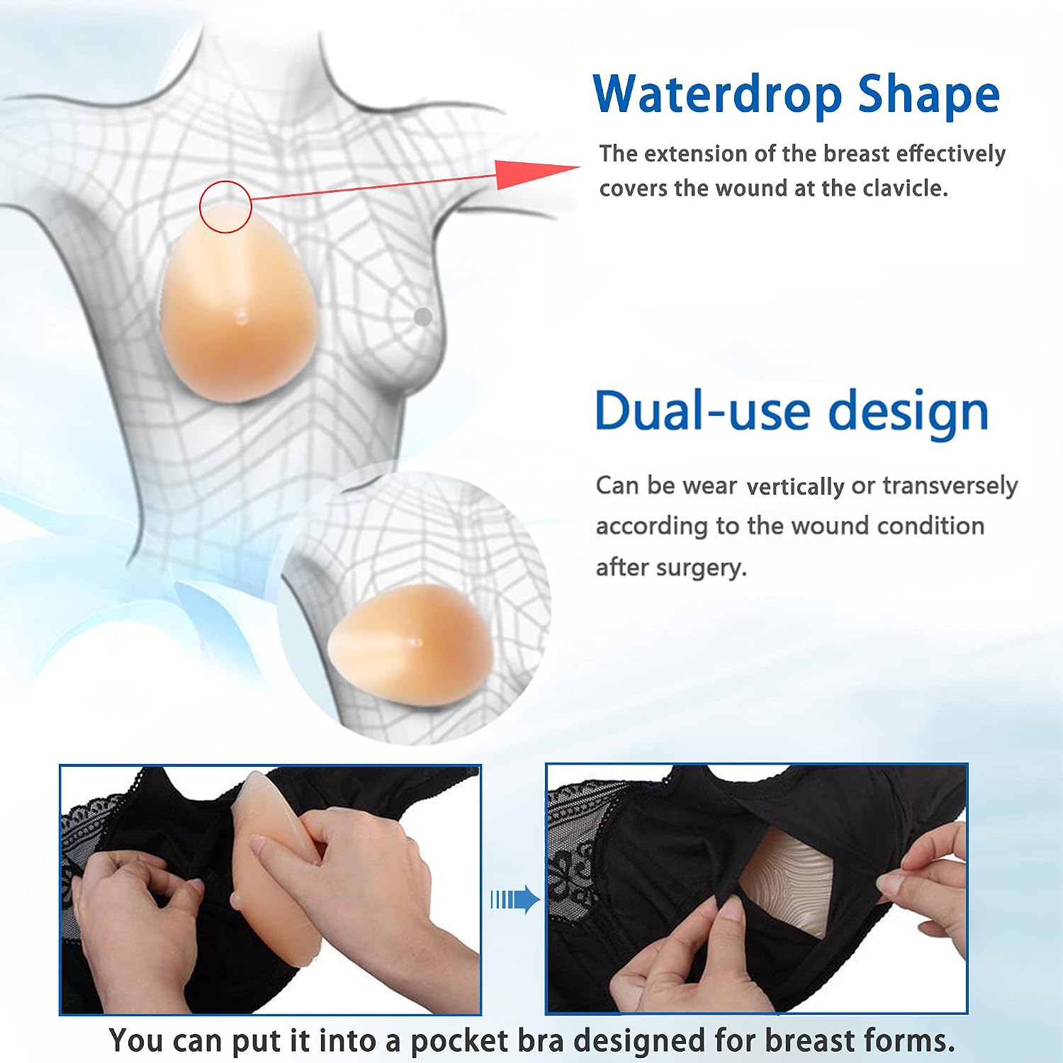 NORFULL Silicone Breast Form Enhancer — image 5