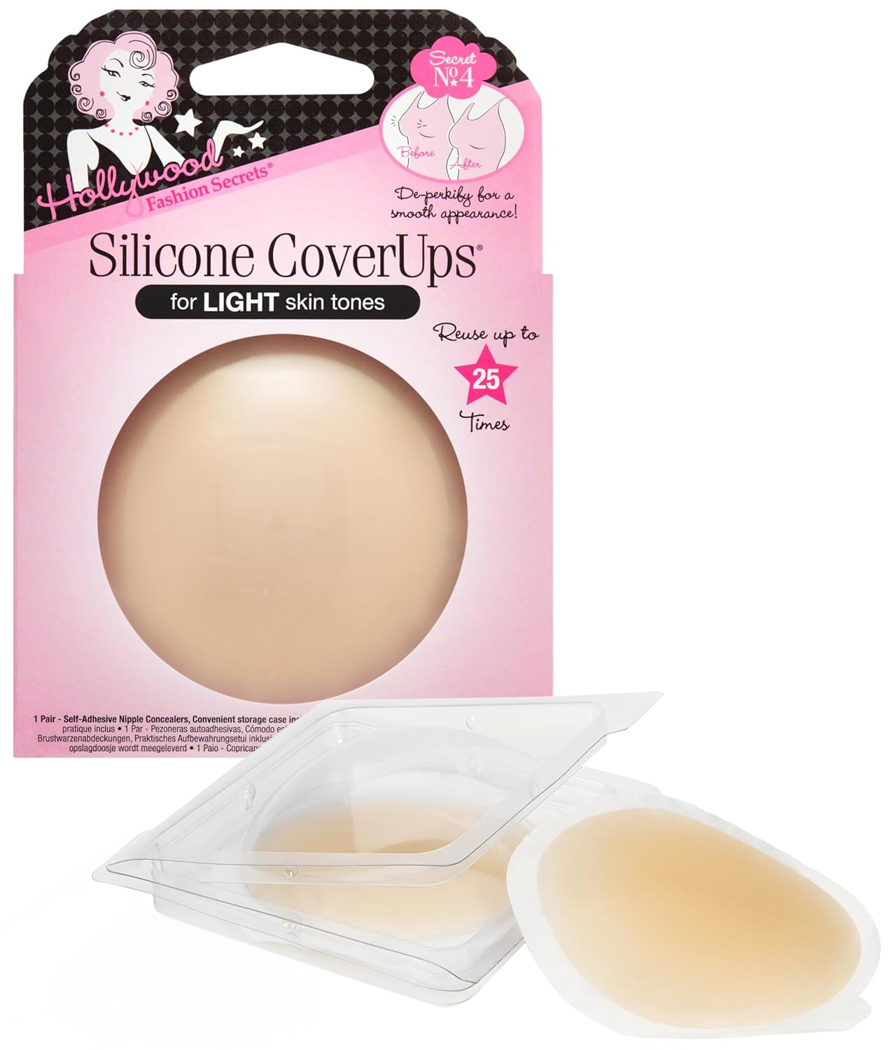 Hollywood Fashion Secrets Silicone Nipple Covers