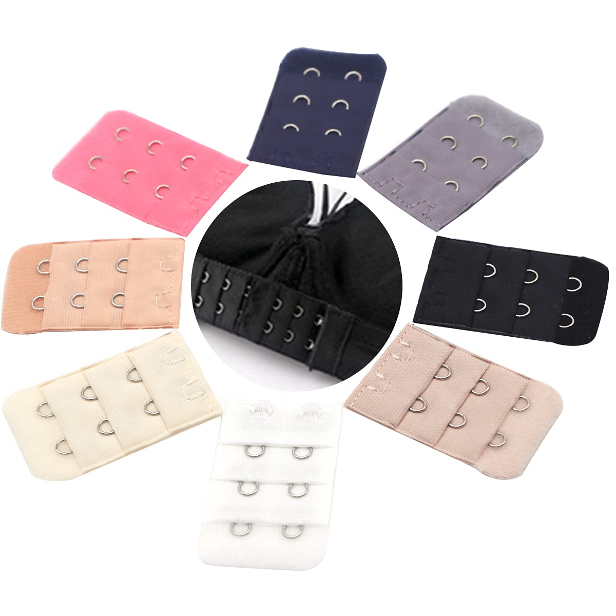 Ewanda Bra Extender with 3 Rows of Hooks — image 5