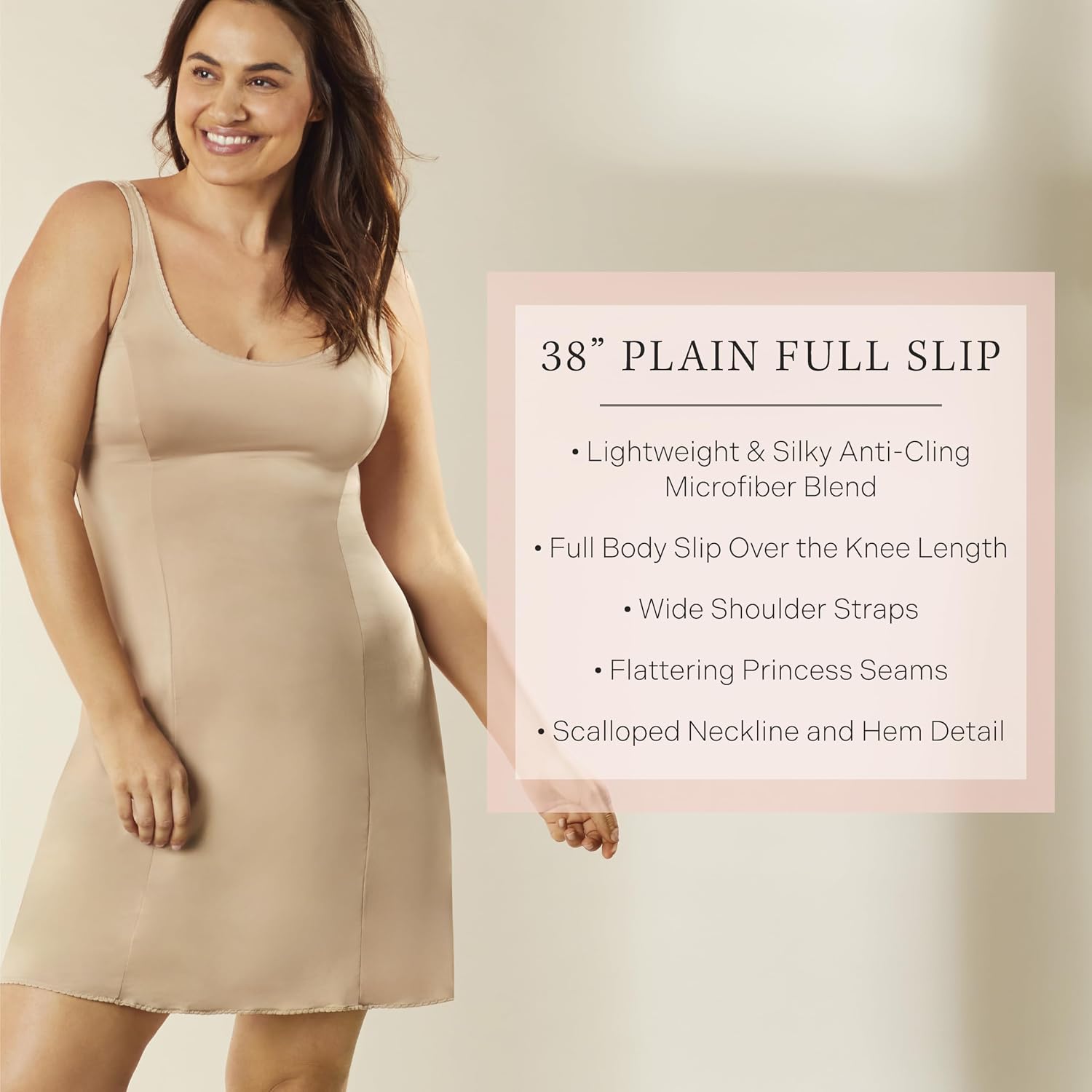 Jones New York Silky Full Slip for Women — image 4