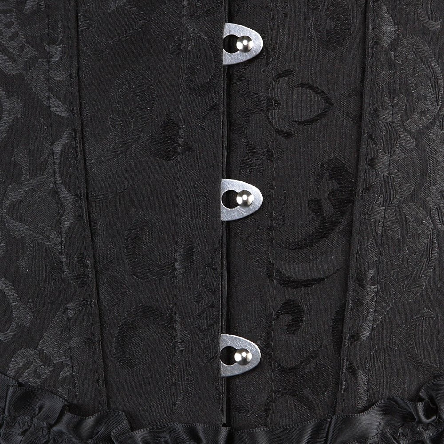 EVAbaby Women's Floral Boned Corset Bustier — image 8