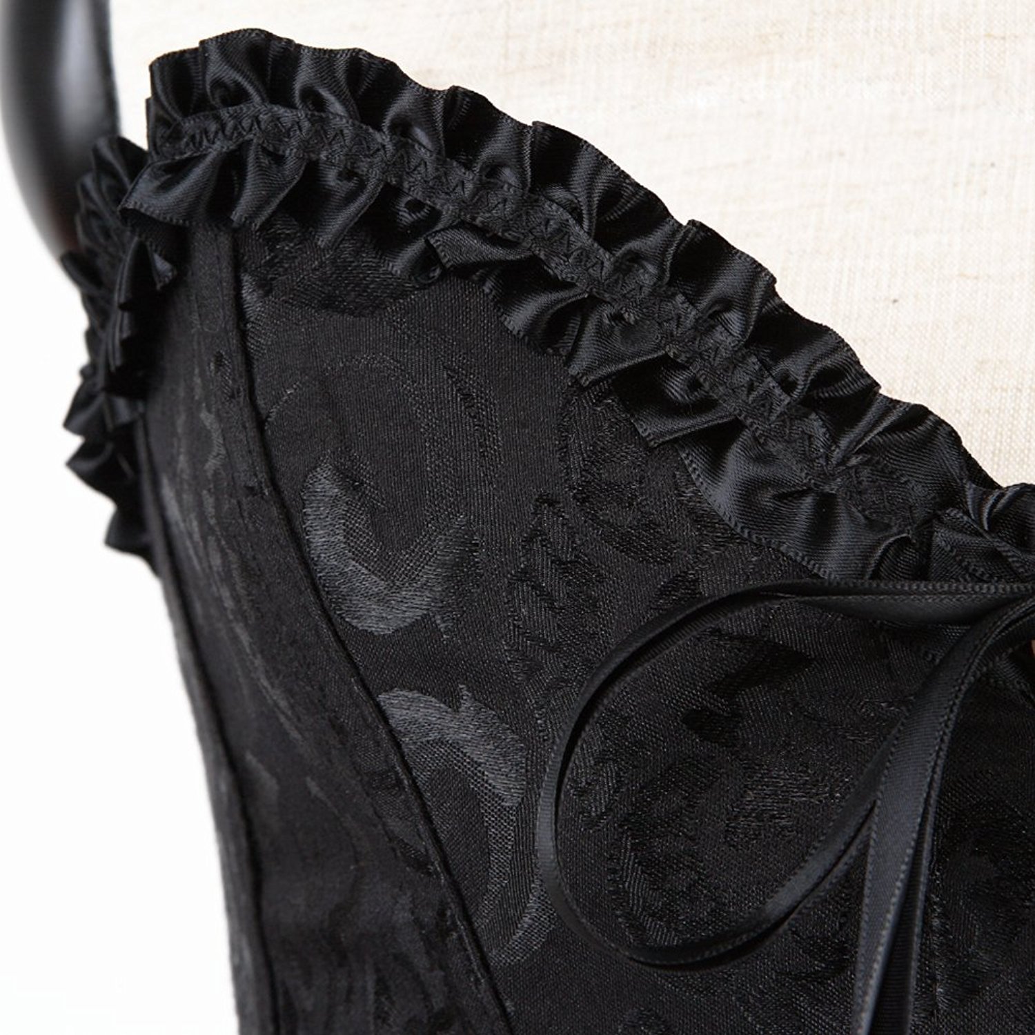 EVAbaby Floral Boned Overbust Corset — image 7