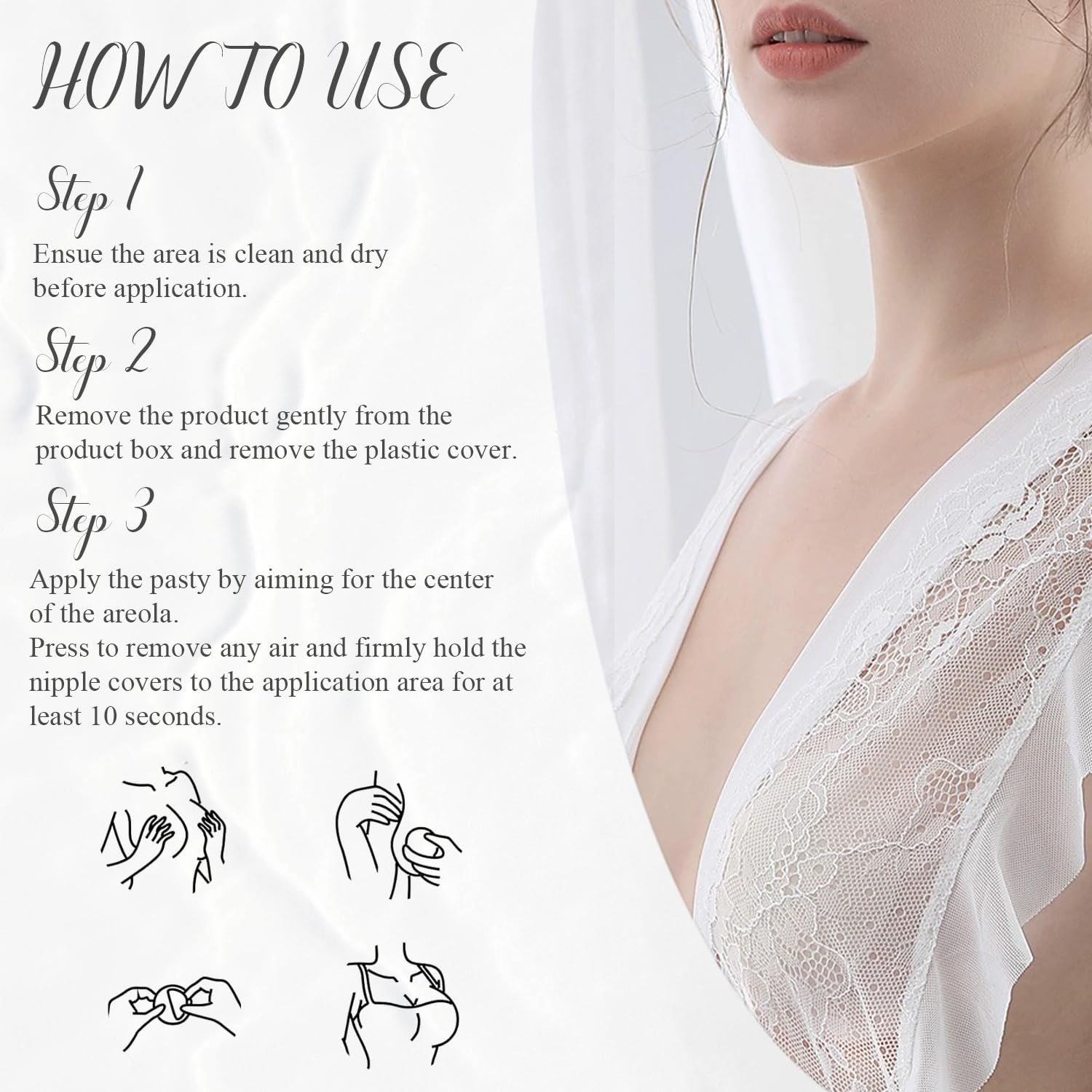 FJYQOP Reusable Silicone Nipple Covers — image 7