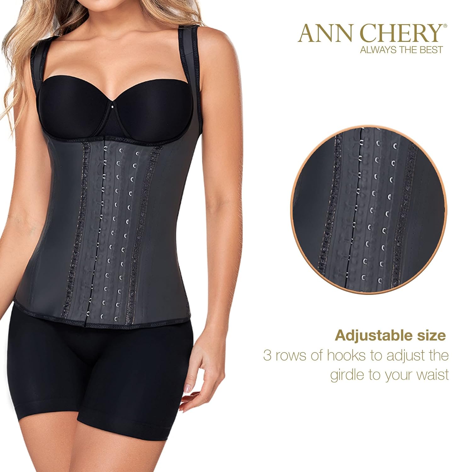 Ann Chery Colombian Waist Cincher with Straps — image 2