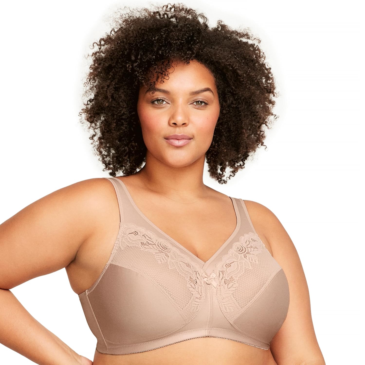 Glamorise Full Figure Wirefree Minimizer Bra — image 5