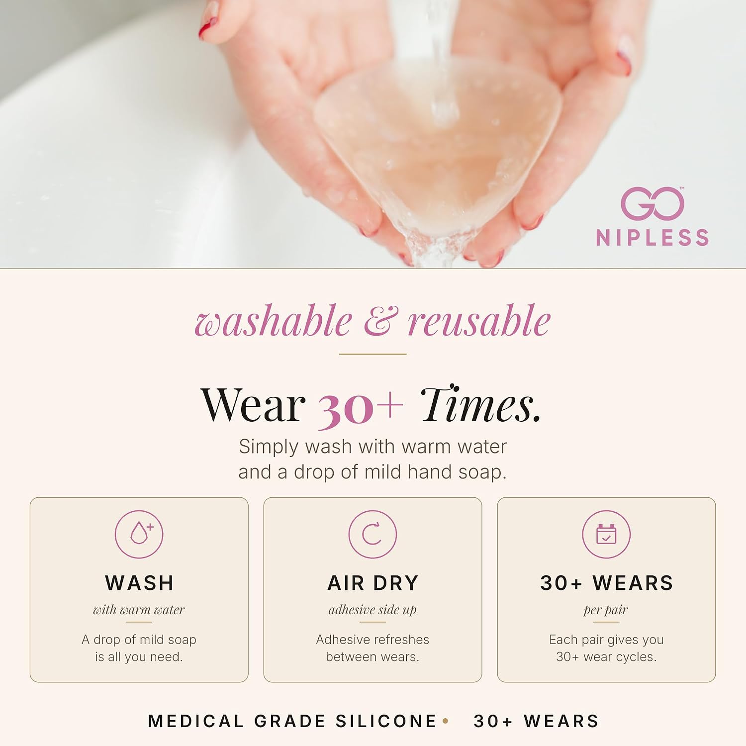 Go Nipless Reusable Silicone Nipple Covers — image 8