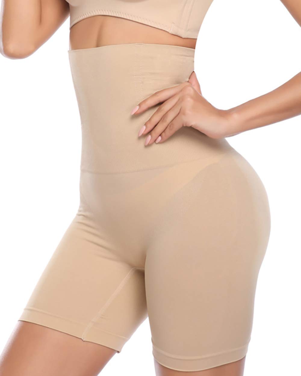 Sliot High Waist Tummy Control Shapewear Shorts