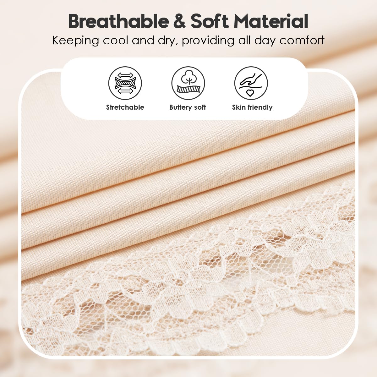MANCYFIT Strapless Invisible Full Slip — image 4