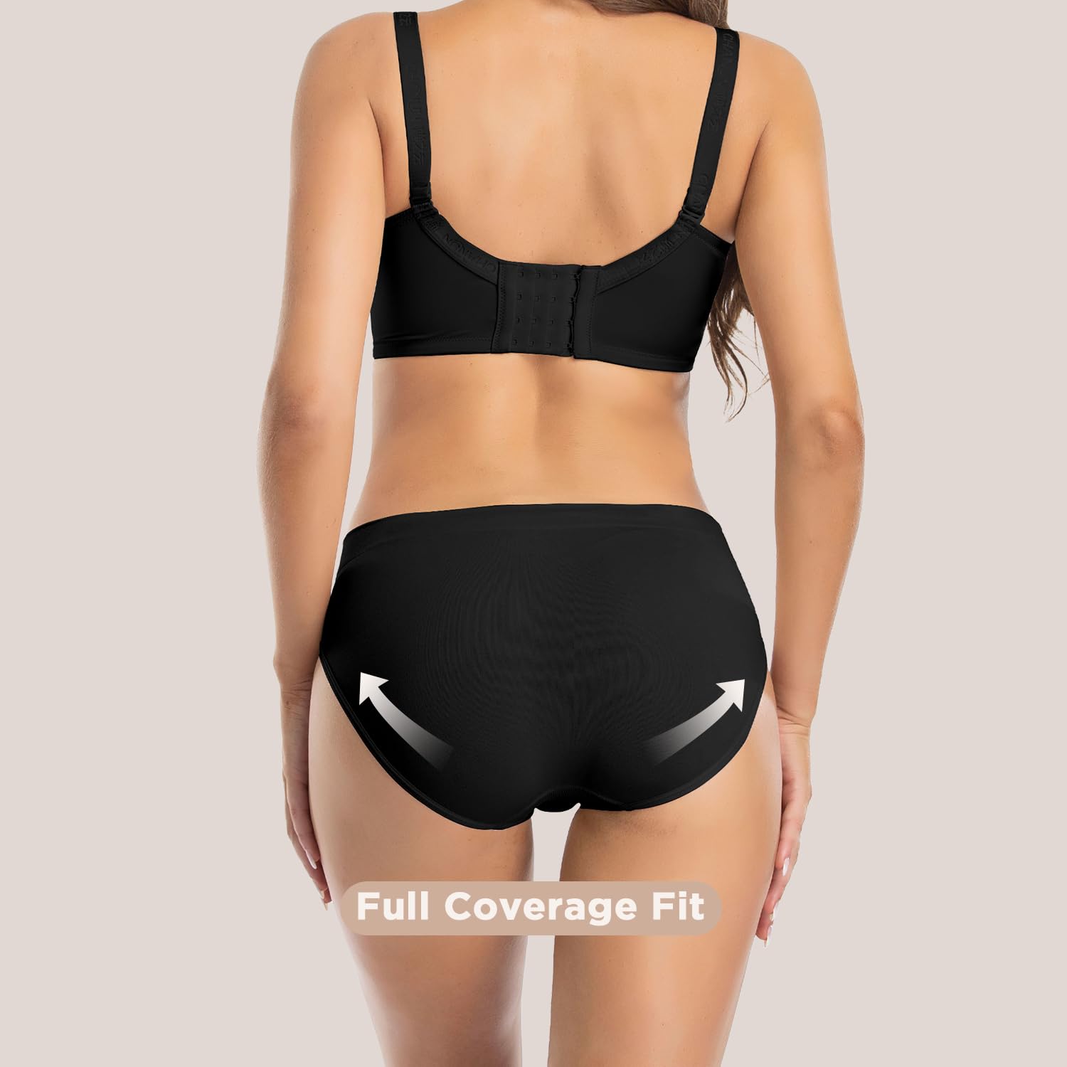 SAYCELI Seamless Cheekini Bikini Panties 6-Pack — image 4