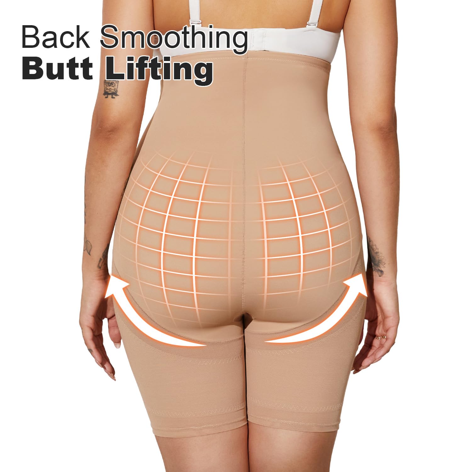 MOVWIN Plus Size Tummy Control Shapewear — image 4