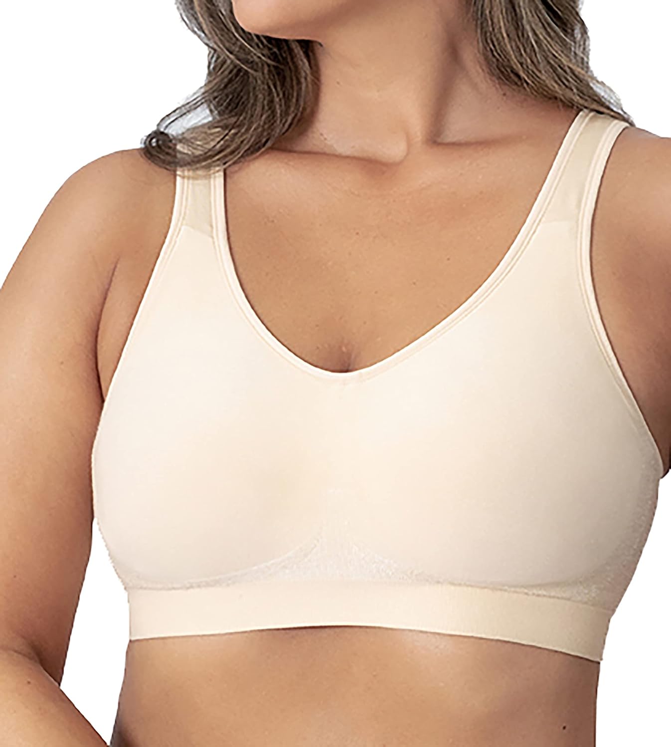 SHAPERMINT Women's Wireless Seamless Comfort Bra