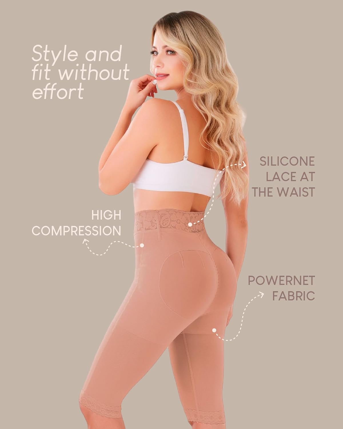 SHAPE CONCEPT High-Compression Butt Lifter Shorts — image 5