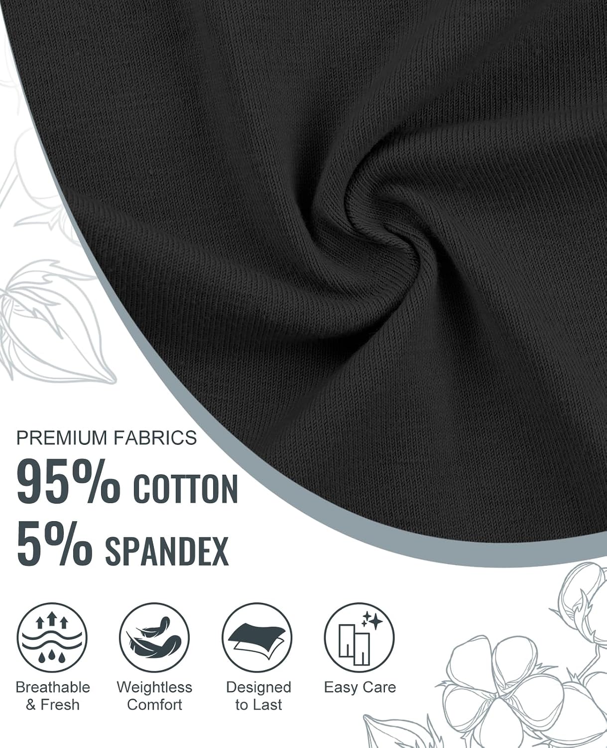 Sunm Boutique Cotton Thongs for Women Pack — image 3
