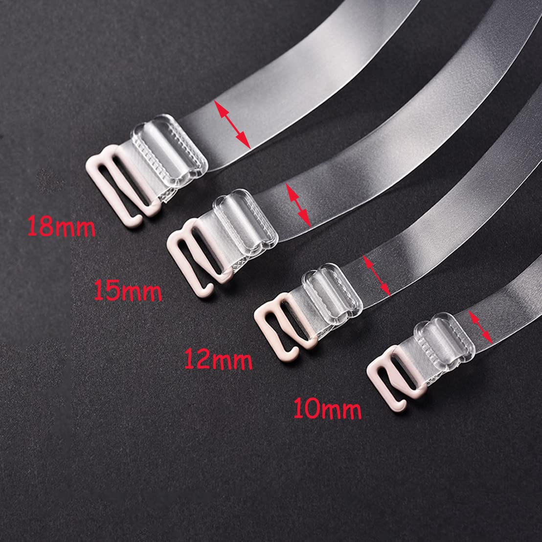 YARBAR Invisible Non-Slip Clear Bra Straps — image 2