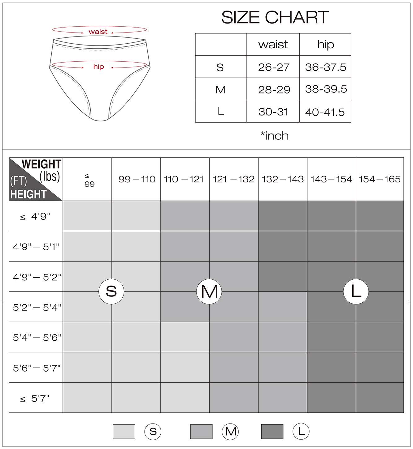 Wealurre Women's Seamless Bikini Panties 5-Pack — image 5
