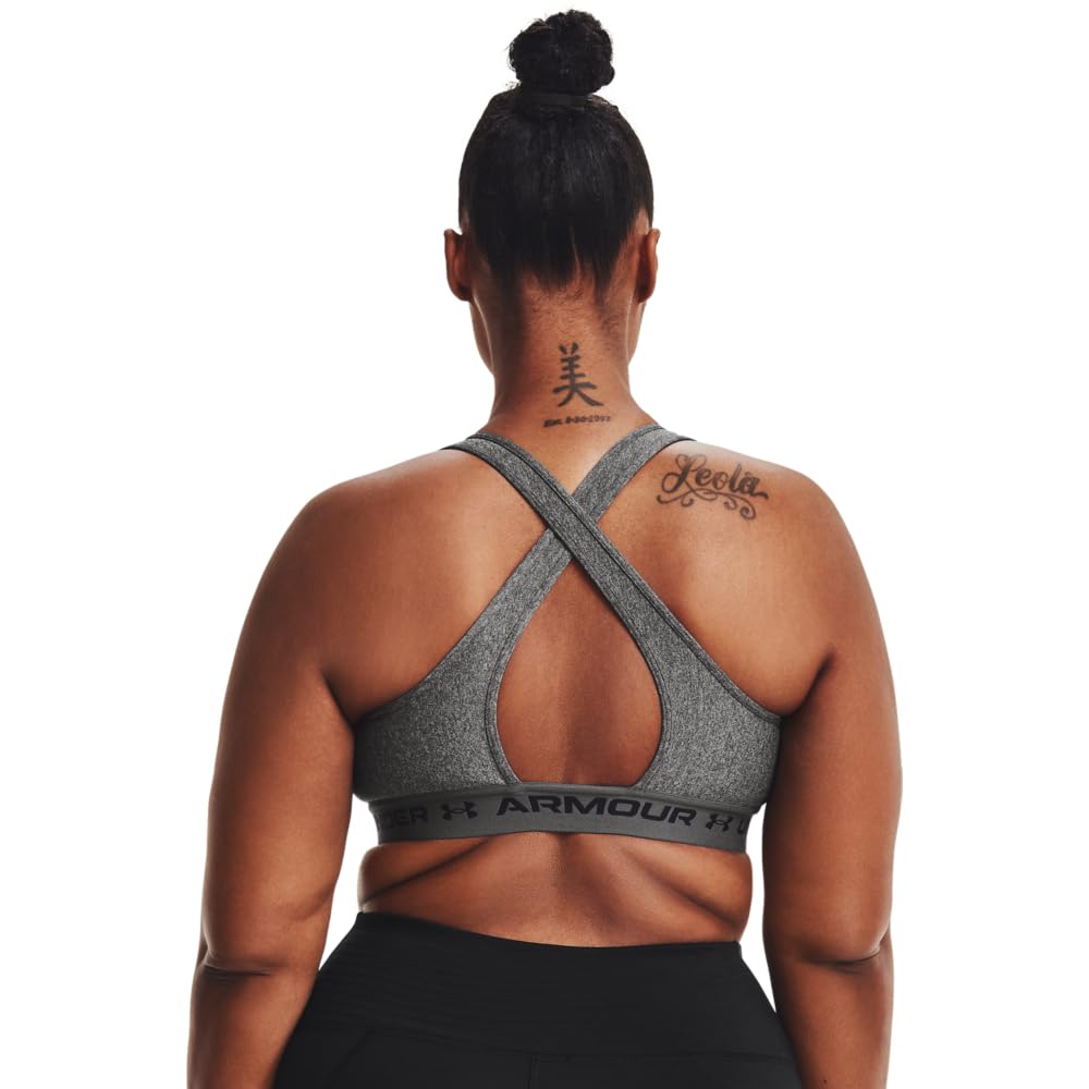 Under Armour Women's Crossback Mid Impact Sports Bra — image 6