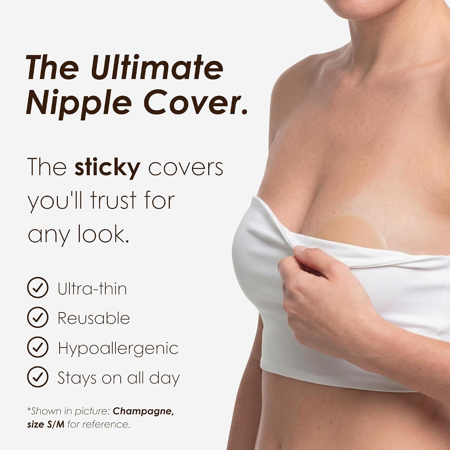 NEATS Reusable Silicone Bra Pasties — image 2