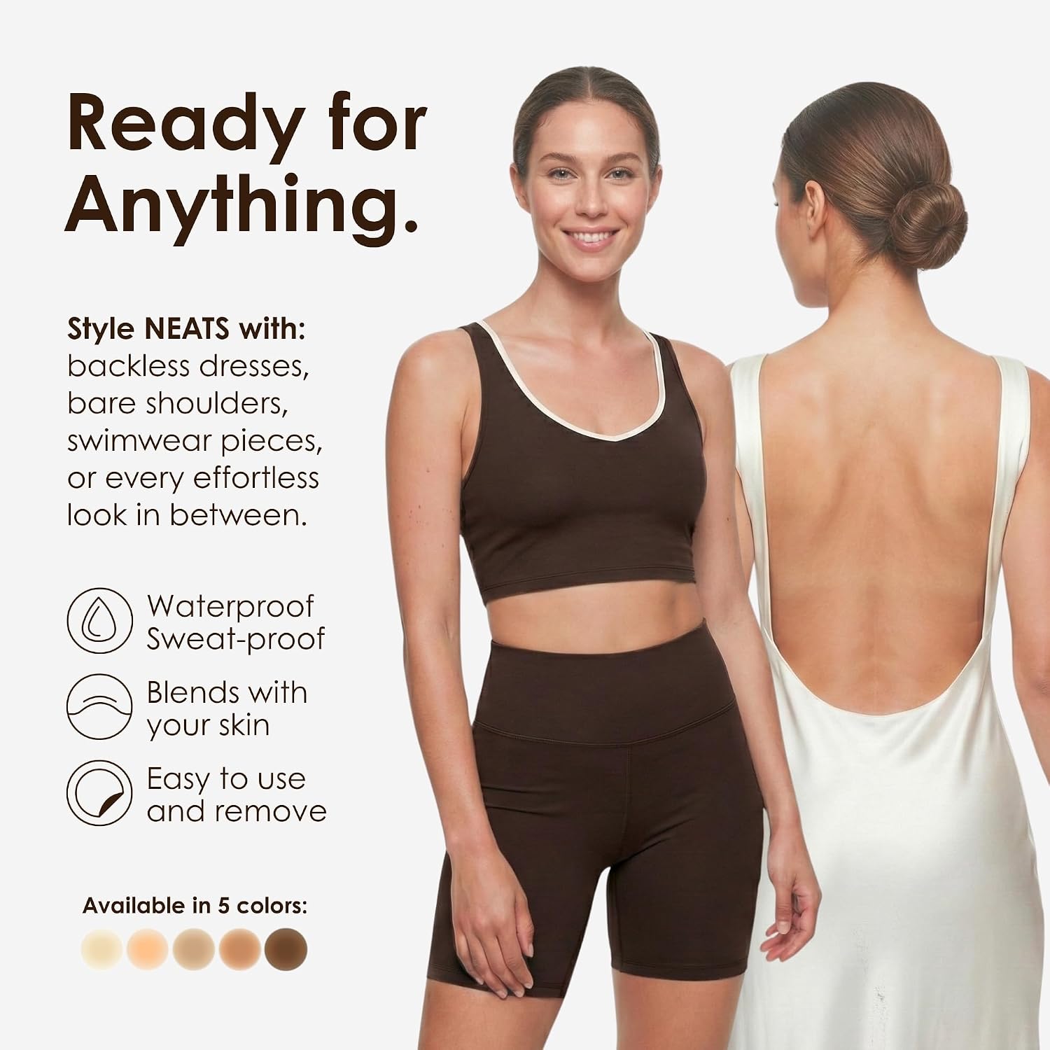 NEATS Reusable Silicone Bra Pasties — image 5
