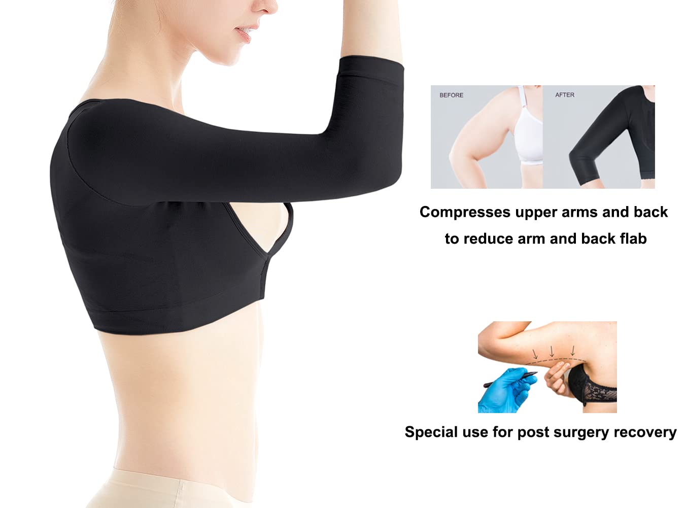 KSKshape Arm Compression Sleeves Shapewear — image 2