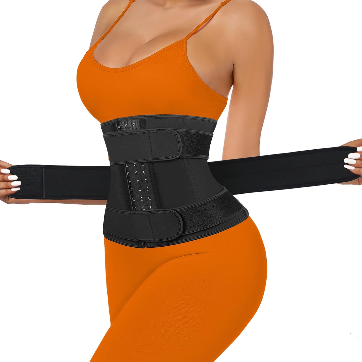 Phateey 3-Strap Waist Trainer Cincher