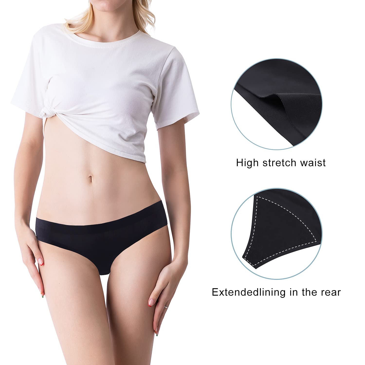 SHARICCA 4-Layer Leakproof Postpartum Thong — image 3