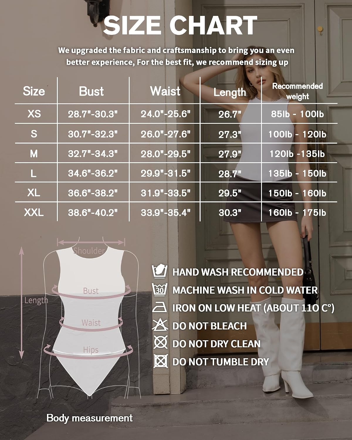 MANGOPOP Women's Racerback Tank Bodysuit — image 6