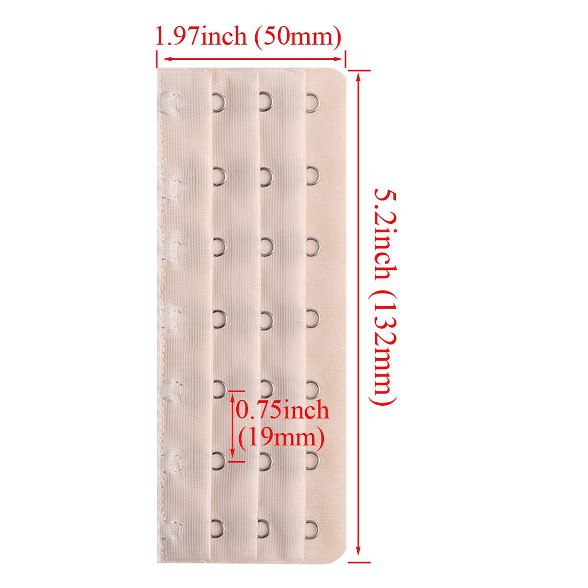 Cxapnstou Corset Bra Extender 7-18 Hook — image 2