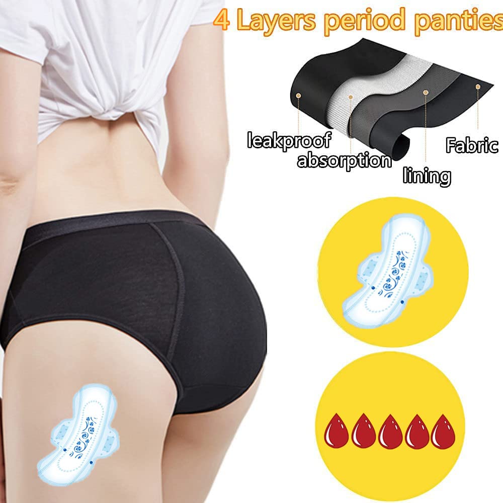 ZVZK High Absorbency Period Underwear for Women — image 5