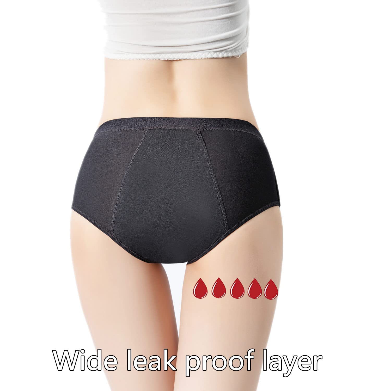 ZVZK High Absorbency Period Underwear for Women — image 7