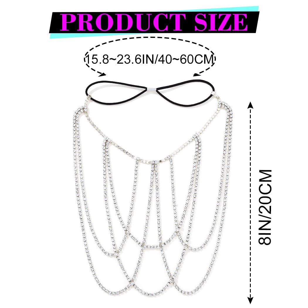 REETAN Rhinestone Thigh Garter Belt — image 2