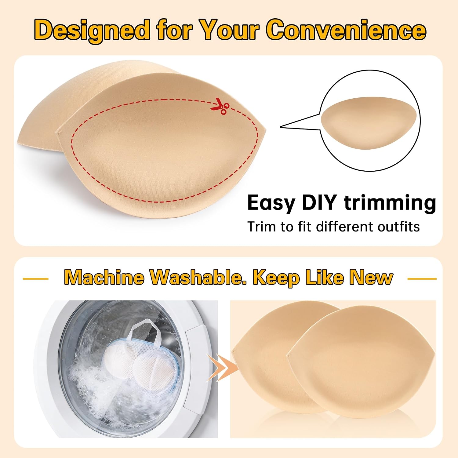 Nimiah Push Up Bra Pads Inserts — image 7