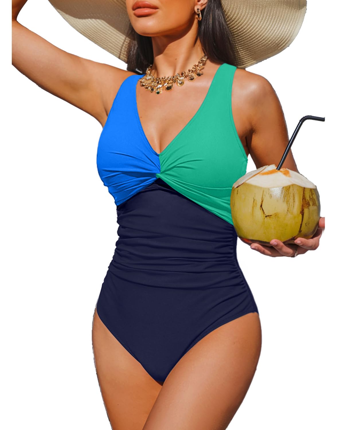 Holipick Tummy Control One Piece Swimsuit — image 11