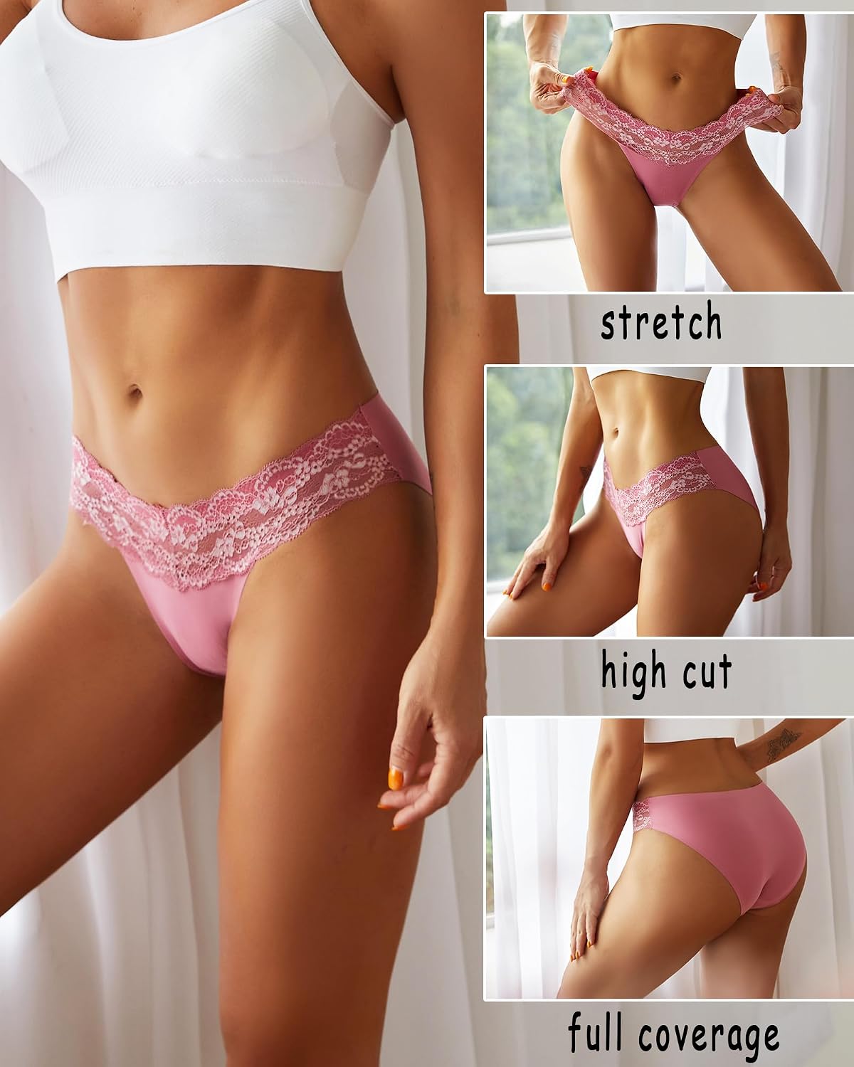 Which Is Seamless Lace Bikini Panties 6 Pack — image 4