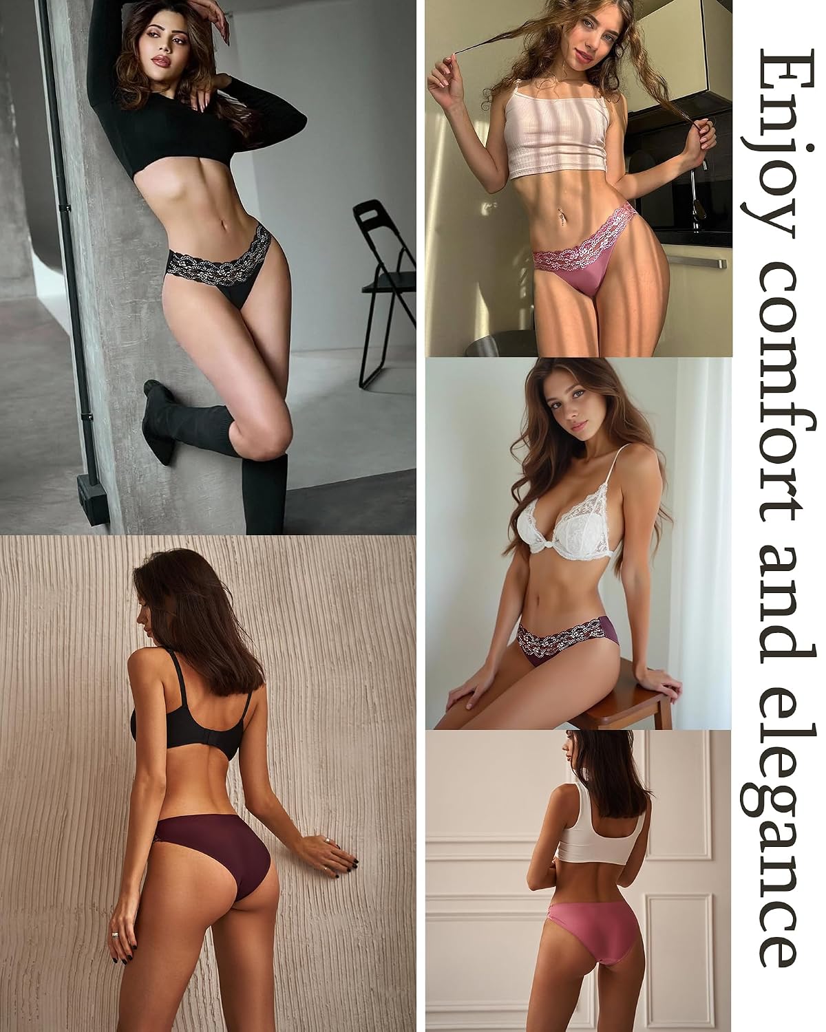 Which Is Seamless Lace Bikini Panties 6 Pack — image 6