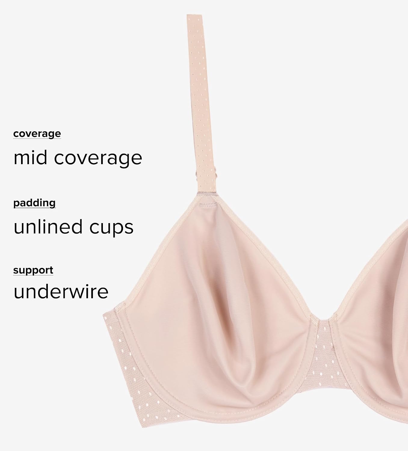 Wacoal Back Appeal Minimizer Unlined Bra — image 6